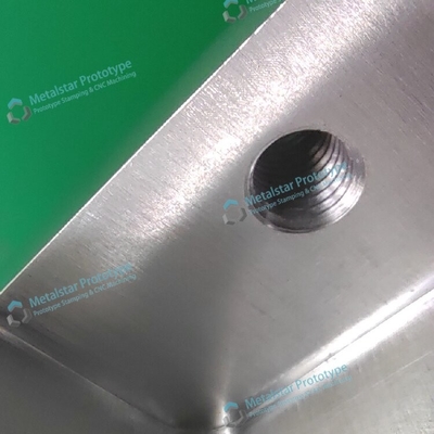 dịch vụ tạo mẫu CNC hợp kim nhôm cho thử nghiệm trong phòng thí nghiệm / tạo mẫu kim loại nhanh